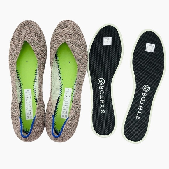 Rothy’s The Flat Stardust Metallic Women’s Size 9.5 - Picture 10 of 12